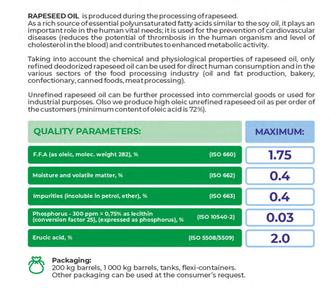 rapeseed oil